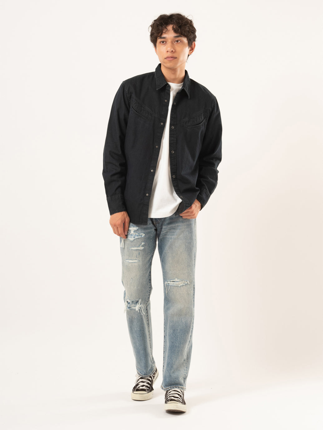 スマイリー ウエスタン シャツ