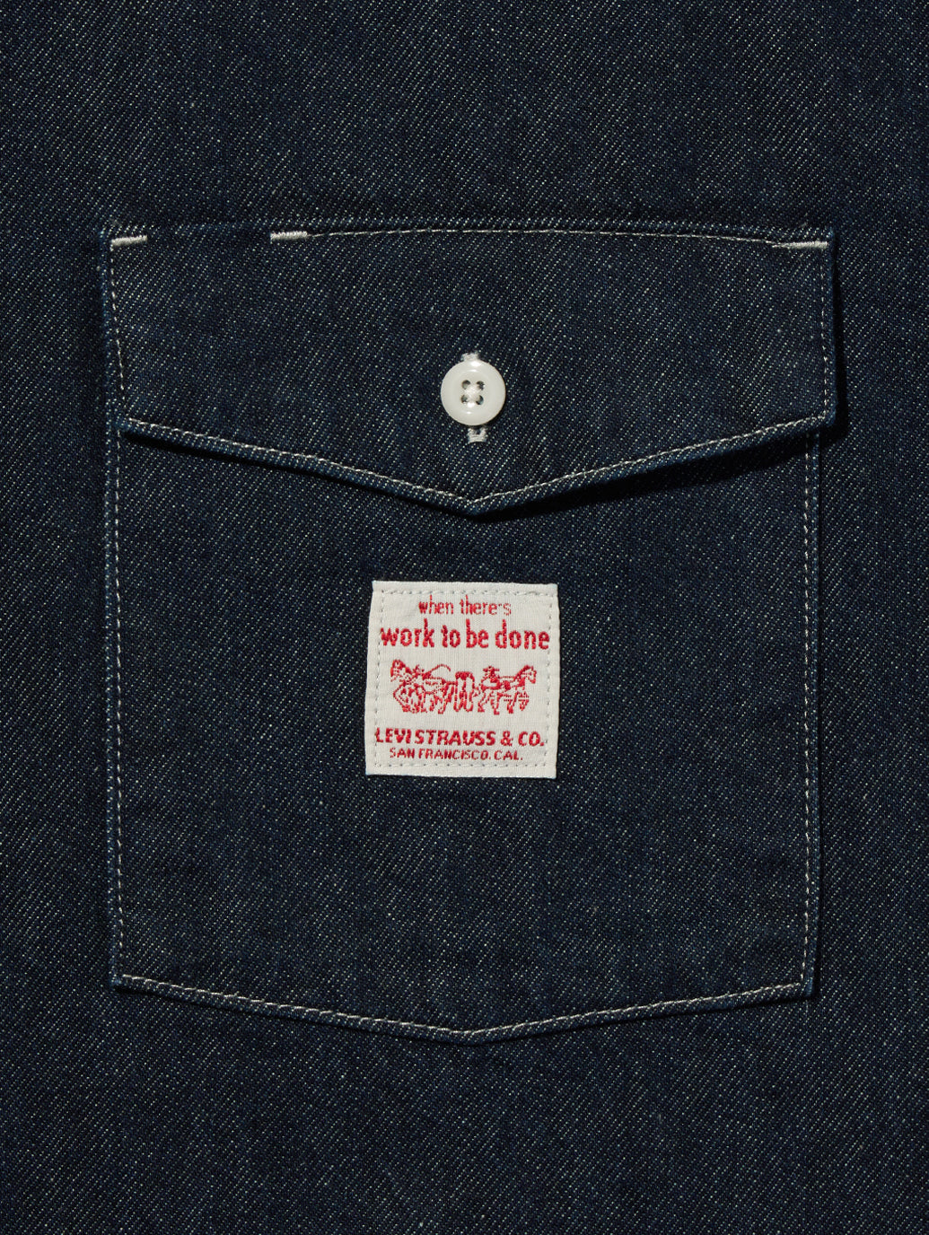 WORKWEAR ワーカーシャツ ダークインディゴ