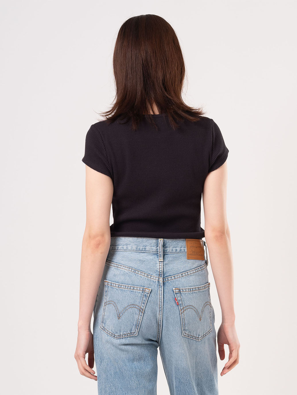 DRY GOODS ワッフルTシャツ