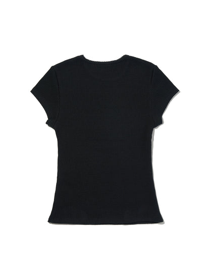 DRY GOODS ワッフルTシャツ