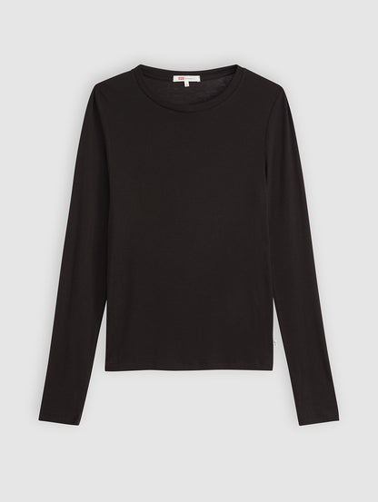 シアー ロングスリーブ レイヤードTシャツ