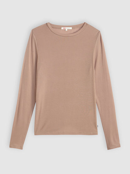 シアー ロングスリーブ レイヤードTシャツ