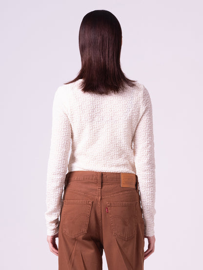 アニカ クルーネック トップ