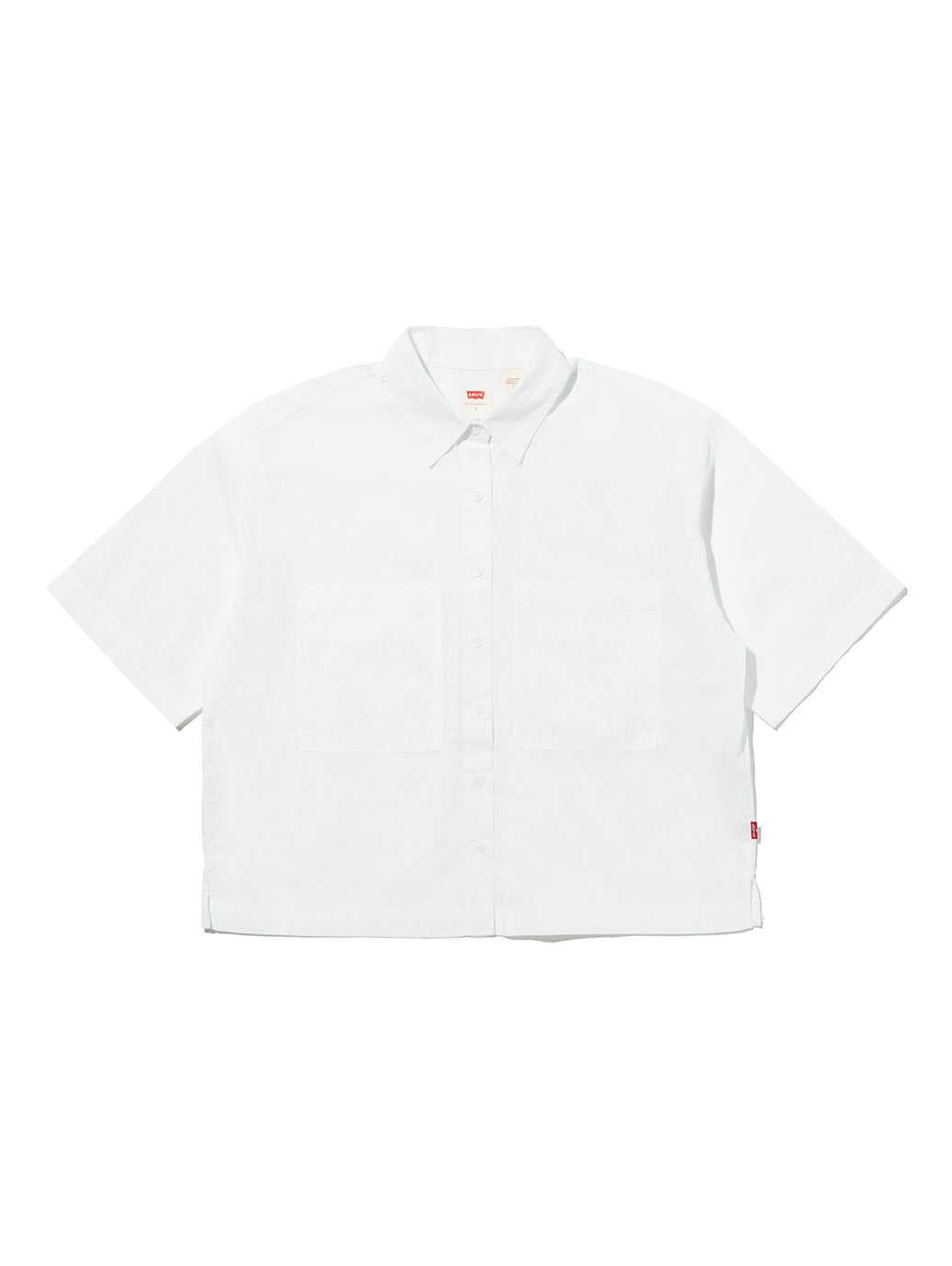 HARLIE SS クロップドシャツ