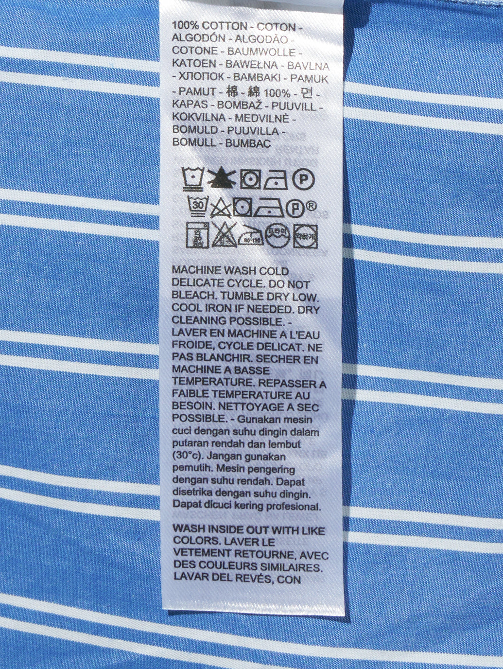 HARLIE SS クロップドシャツ