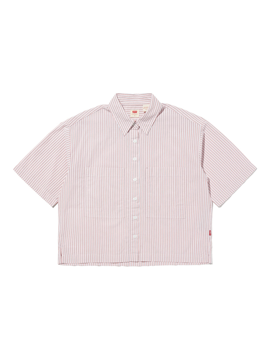 HARLIE SS クロップドシャツ