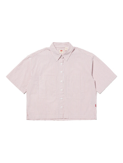 HARLIE SS クロップドシャツ