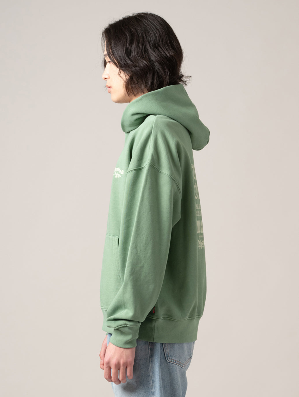 TWO HORSE クロップド フーディー