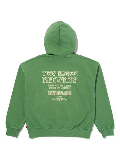 TWO HORSE クロップド フーディー