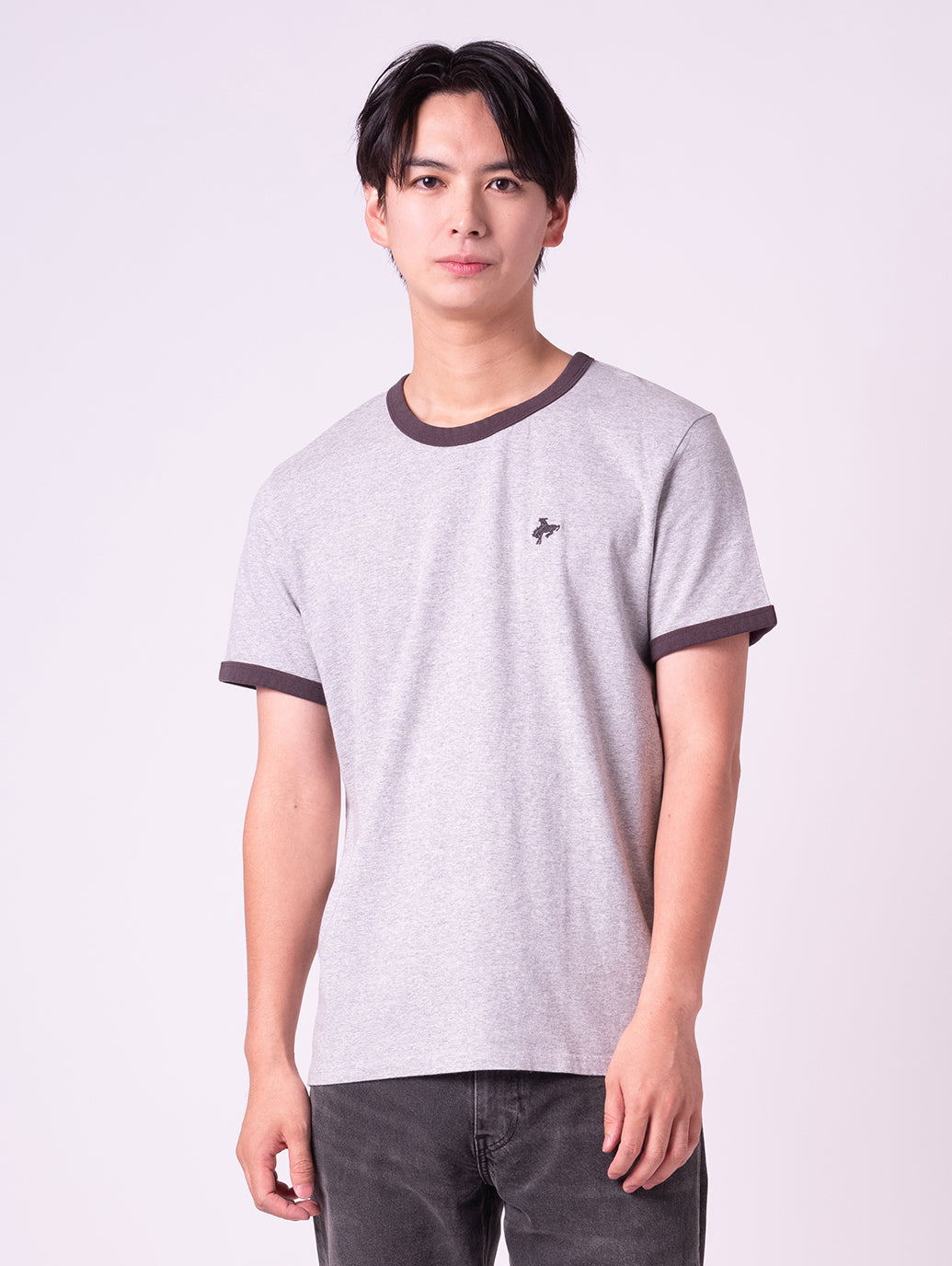 RETRO EMB リンガー Tシャツ