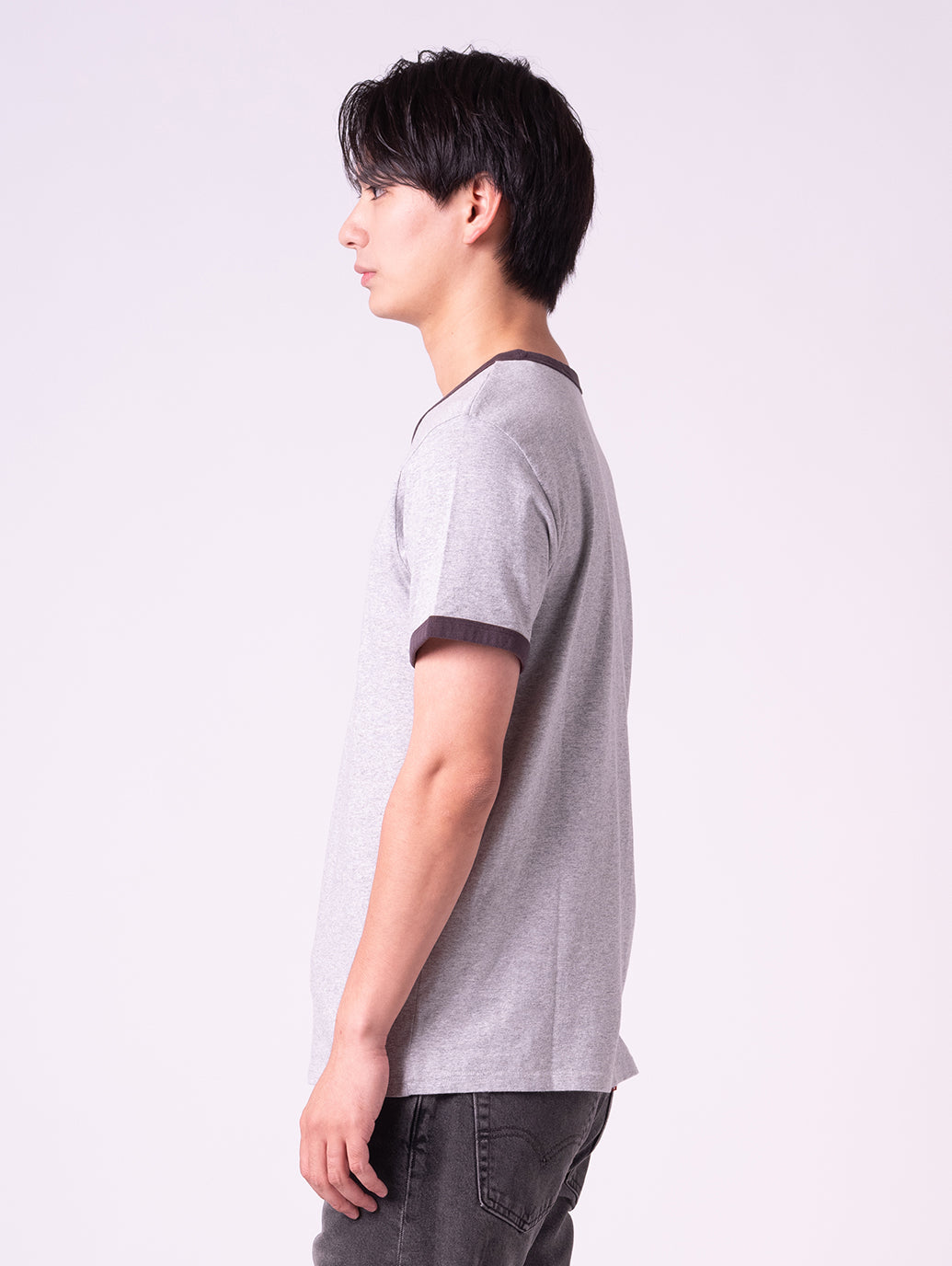 RETRO EMB リンガー Tシャツ