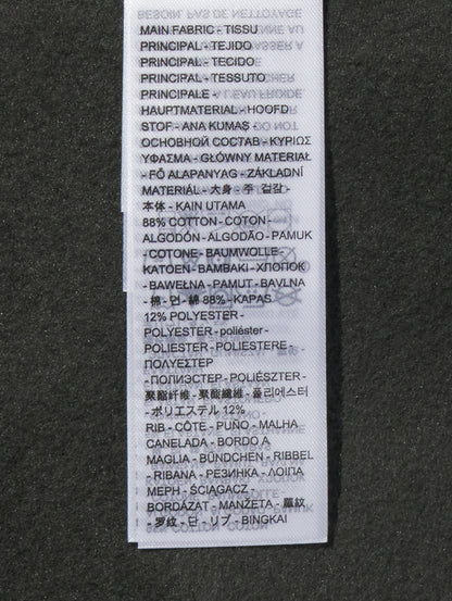 モックネックスウェットシャツ