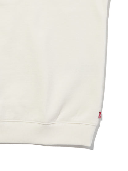 モックネックスウェットシャツ