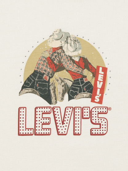 モックネックスウェットシャツ