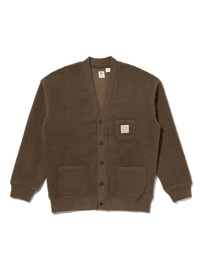 WORKWEAR カーディガン ブラウン