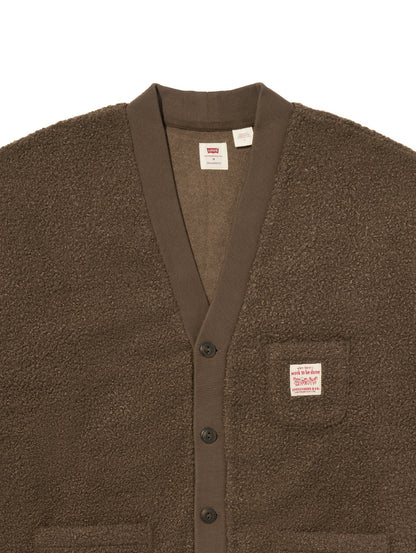 WORKWEAR カーディガン ブラウン