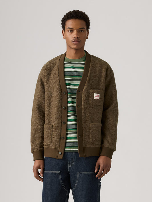 WORKWEAR カーディガン ブラウン