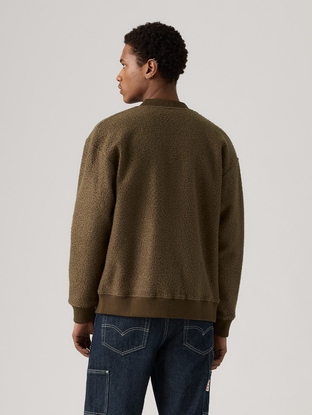 WORKWEAR カーディガン ブラウン