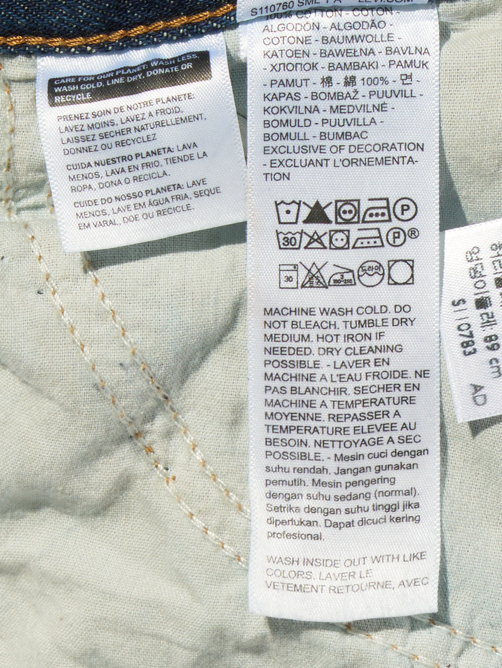 CINCH バレルジーンズ ミディアムインディゴ