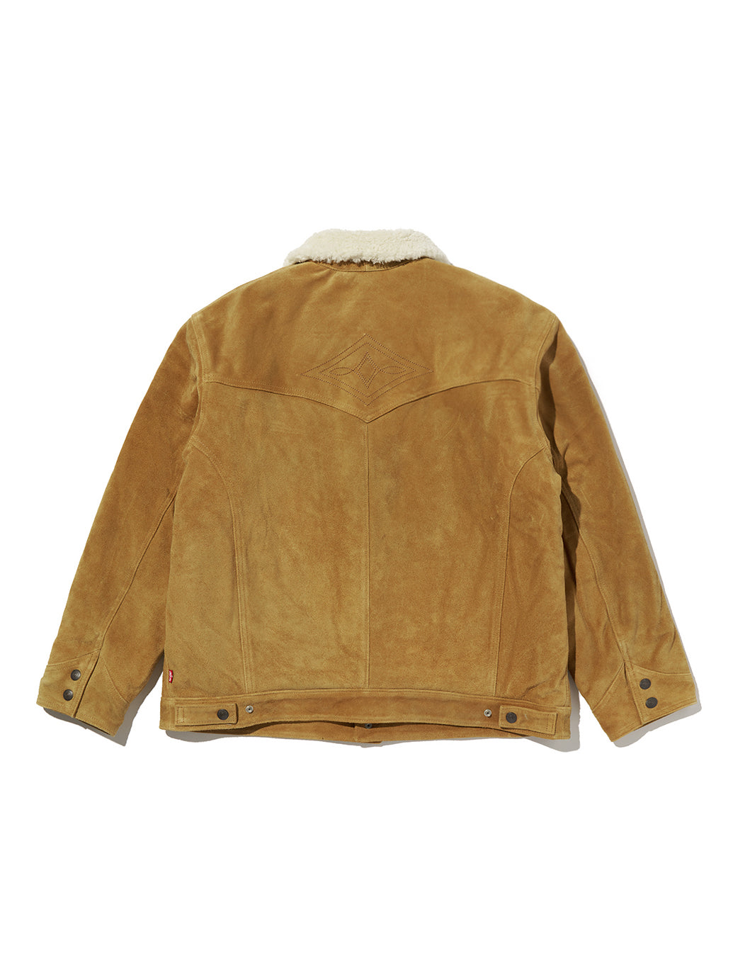 ウエスタン スエード シェルパ トラッカー ジャケット