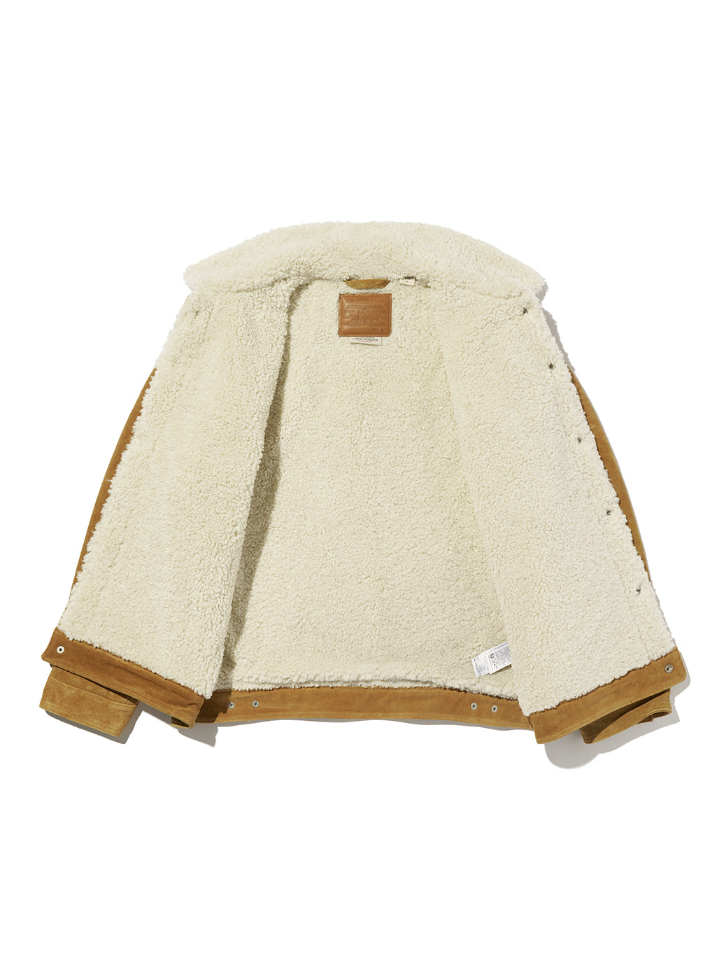 ウエスタン スエード シェルパ トラッカー ジャケット