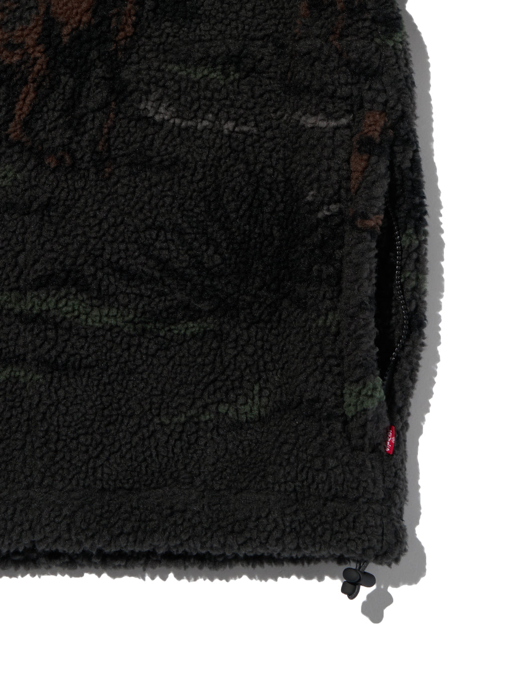 ハーフジップフリース