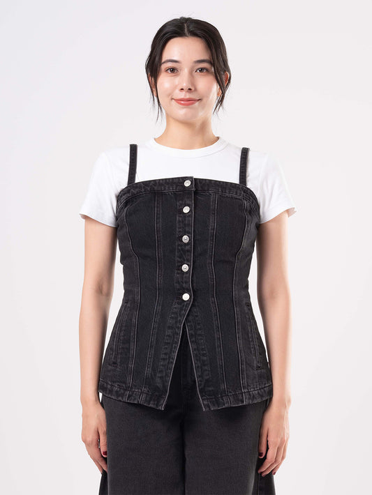 テーラード ビスチェ