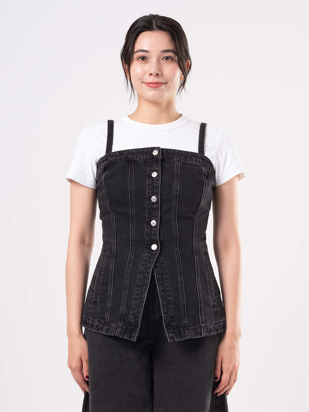 テーラード ビスチェ