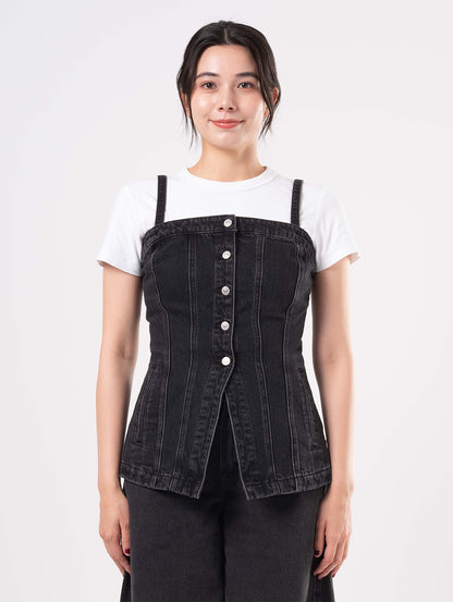 テーラード ビスチェ