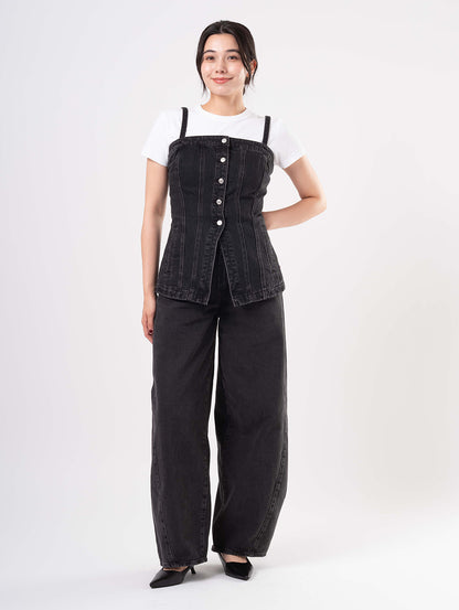 テーラード ビスチェ