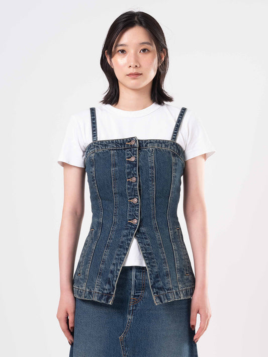 テーラード ビスチェ