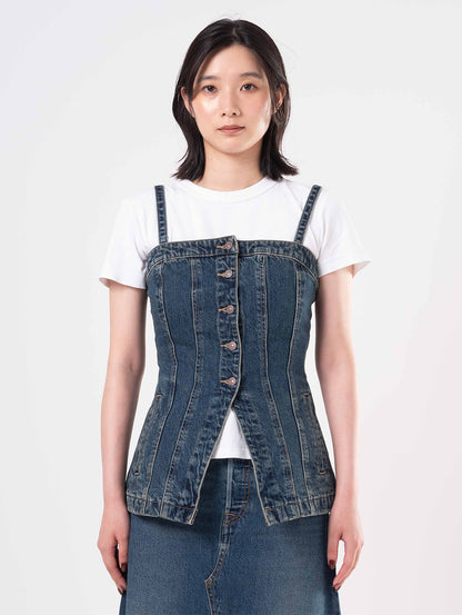 テーラード ビスチェ