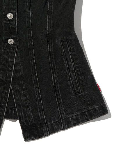 テーラード ビスチェ