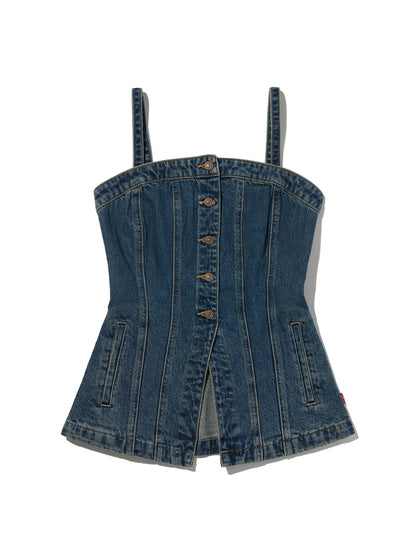 テーラード ビスチェ