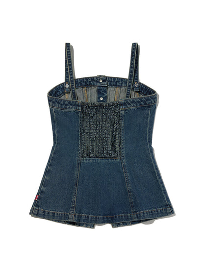 テーラード ビスチェ