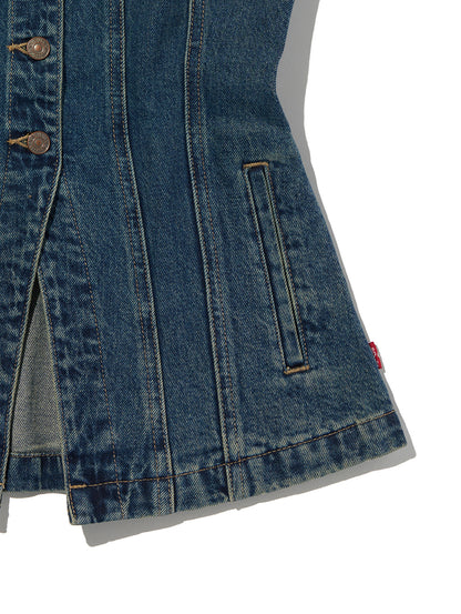 テーラード ビスチェ