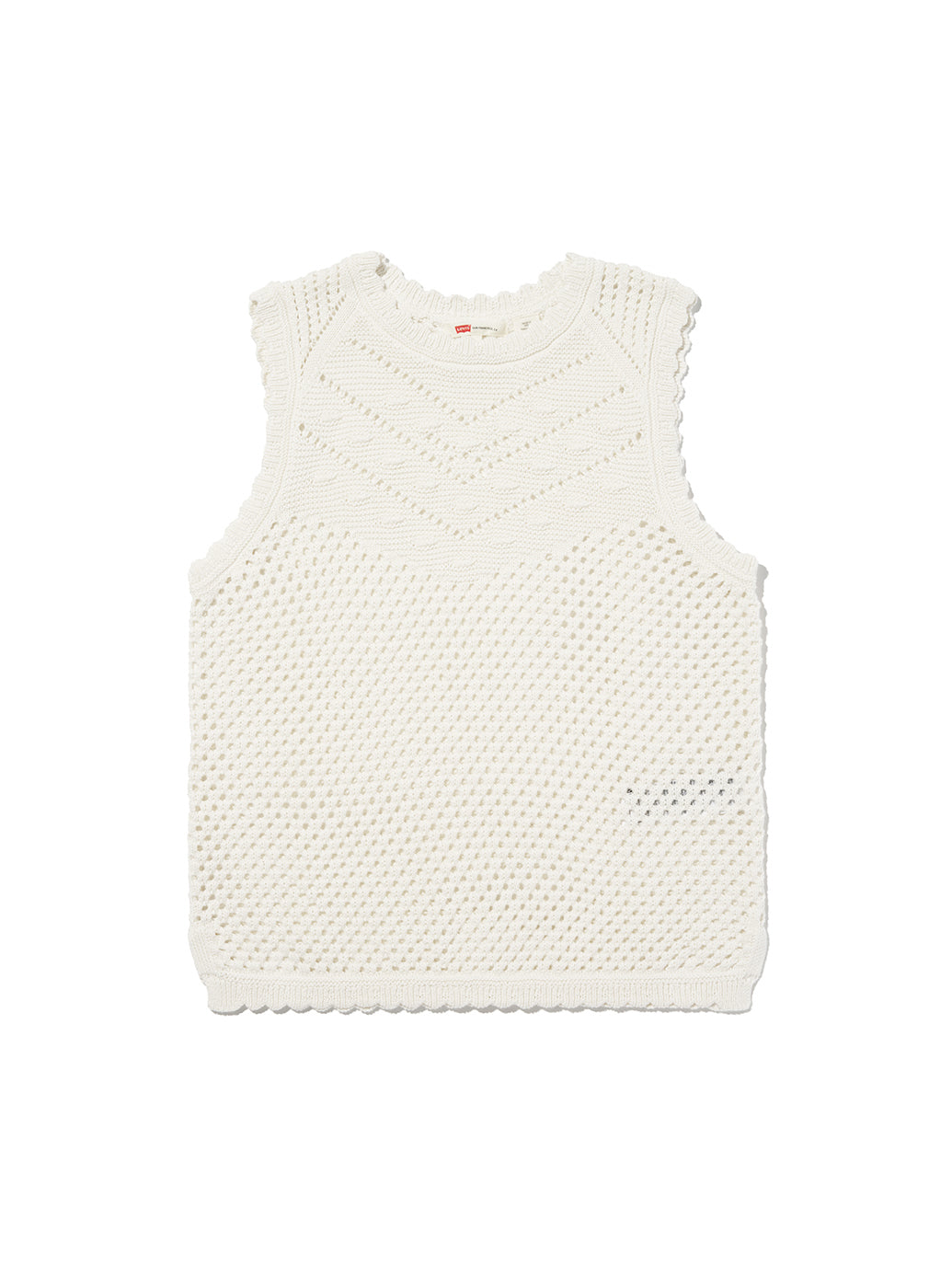 ADRIENNE クロシェット タンクトップ