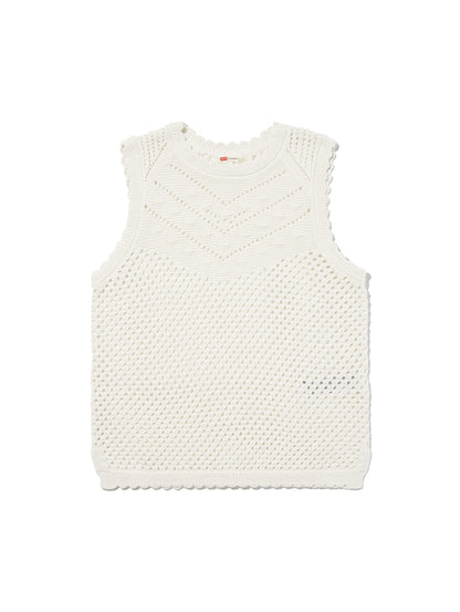 ADRIENNE クロシェット タンクトップ