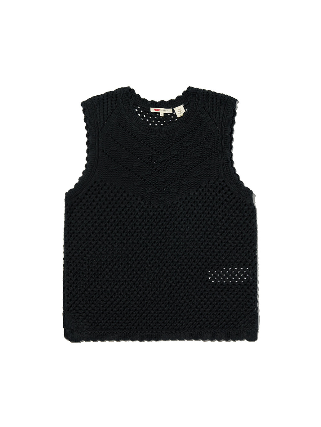 ADRIENNE クロシェット タンクトップ