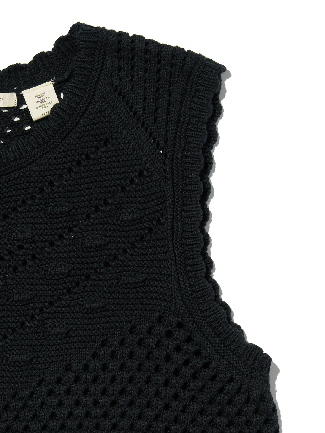 ADRIENNE クロシェット タンクトップ