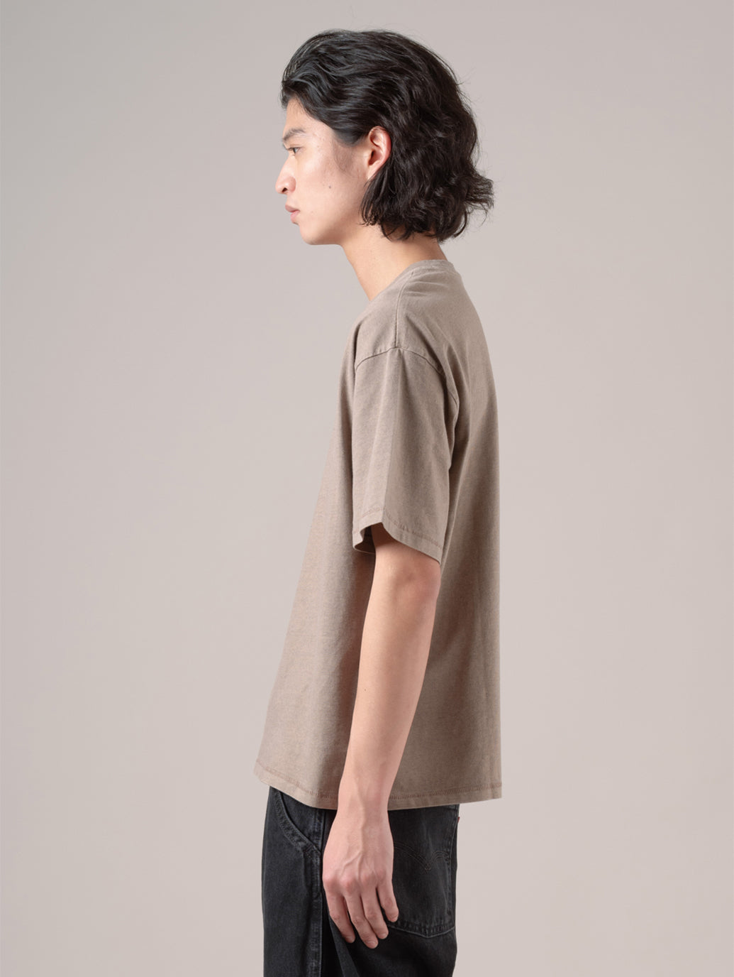 クロップド ショートスリーブ Tシャツ