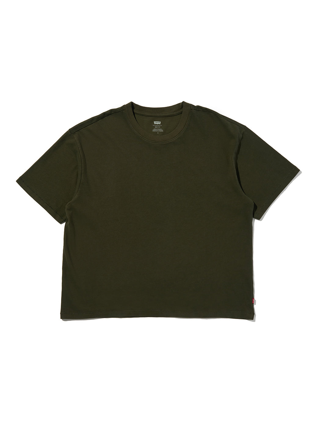 クロップド ショートスリーブ Tシャツ