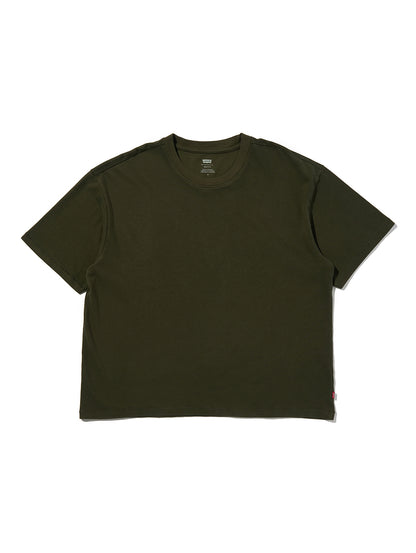 クロップド ショートスリーブ Tシャツ