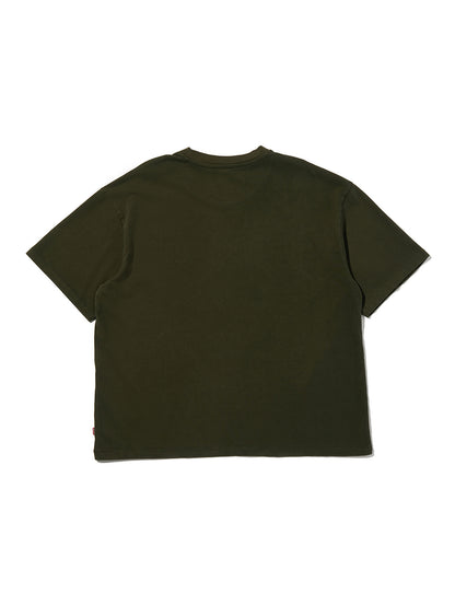 クロップド ショートスリーブ Tシャツ