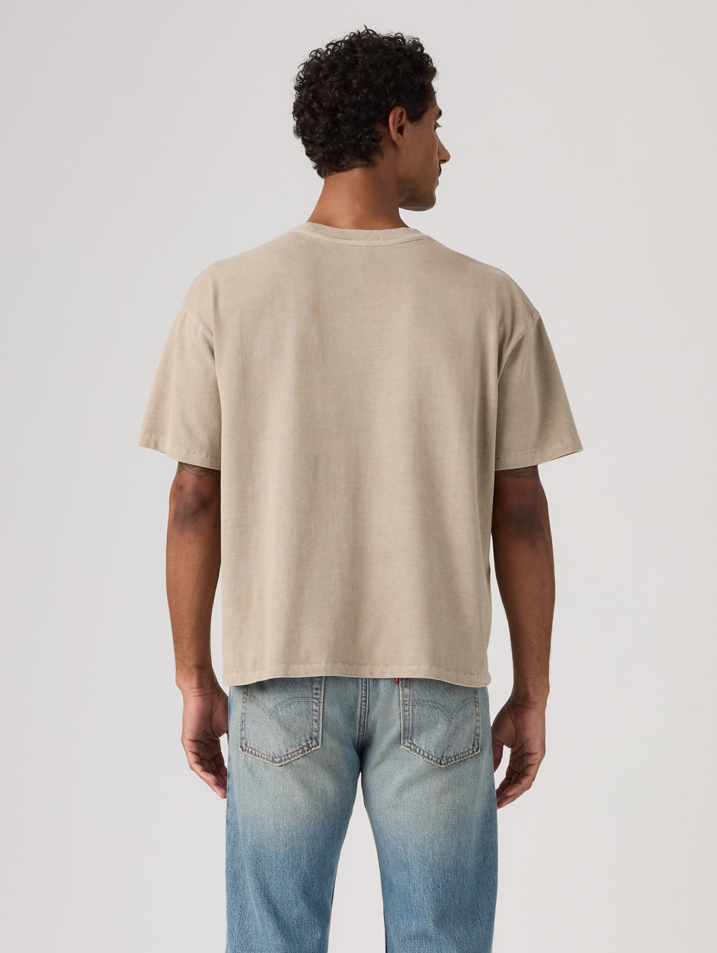 クロップド ショートスリーブ Tシャツ