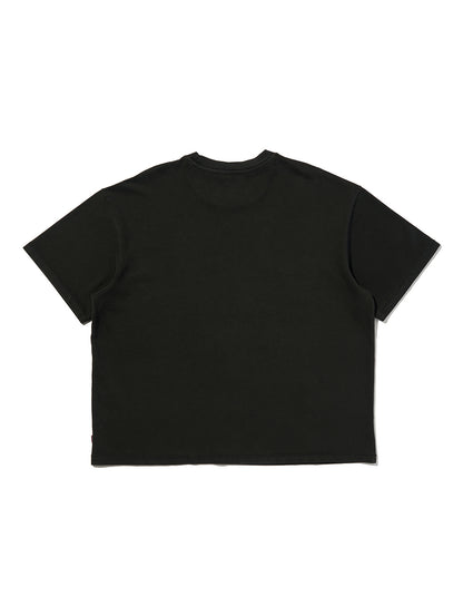 クロップド ショートスリーブ Tシャツ