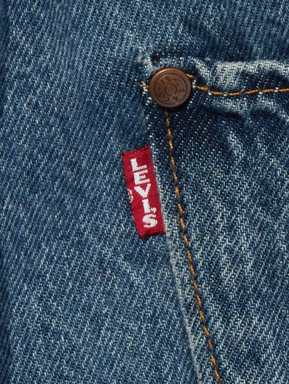 ツイステッド バギージーンズ カプリ ミディアムインディゴ