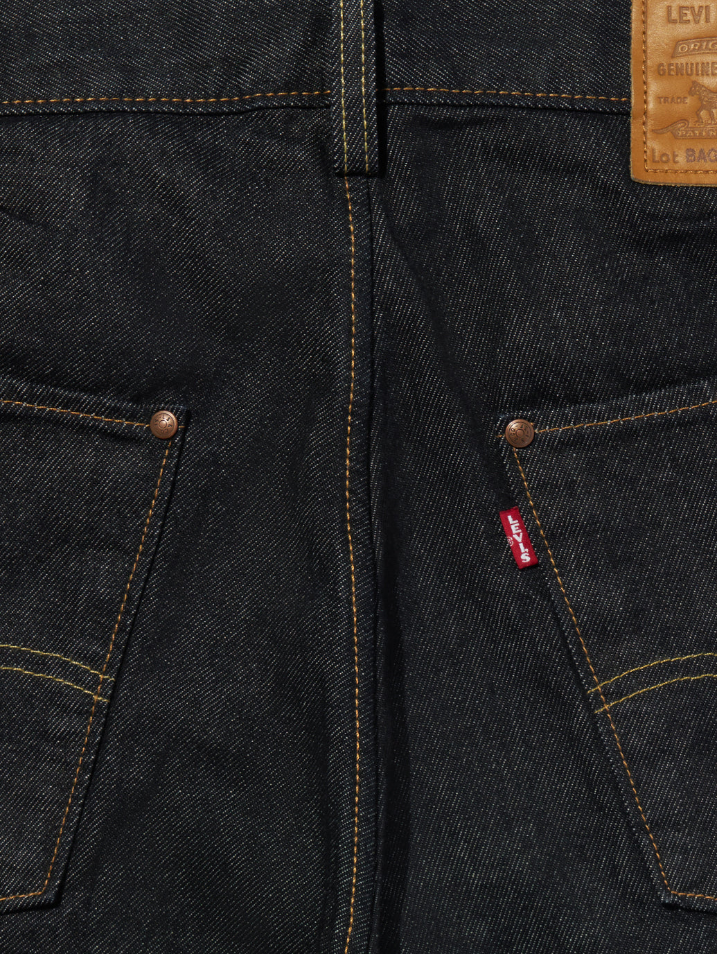 ツイステッド バギージーンズ カプリ ダークインディゴ