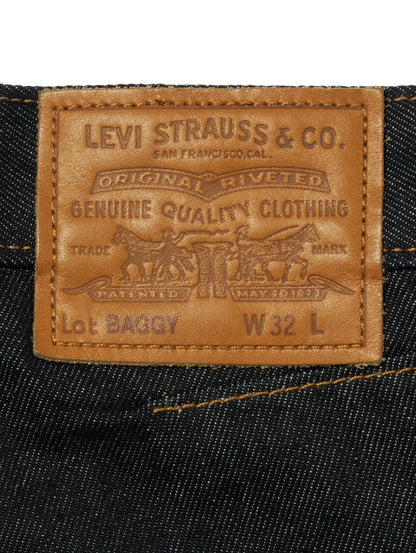 ツイステッド バギージーンズ カプリ ダークインディゴ