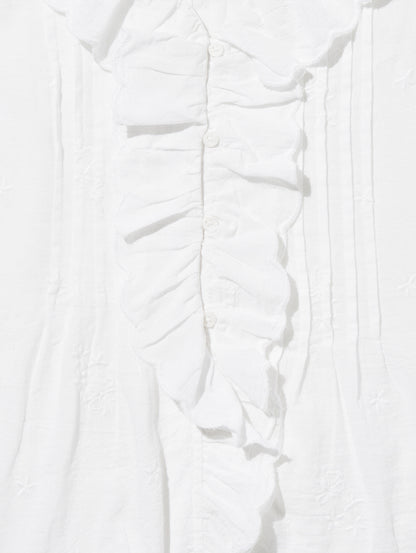 ジゼル ラッフル ブラウス